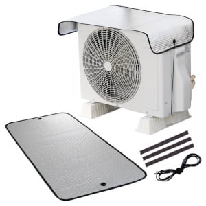 1,000円未満で設置も簡単。今夏は室外機カバーで節電エアコンしようよ