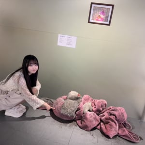 城月菜央（高嶺のなでしこ）が「恐怖心展」を体験！「恐怖が感情だけでなく思考にも訴えてくる」[ホラー通信]