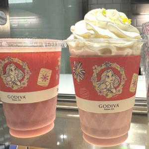 ピーチとチョコの絶妙なバランス！　ゴディバ『塔の上のラプンツェル』ショコリキサーがカワ美味しい