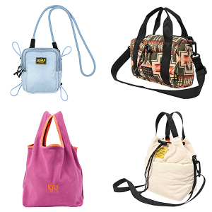 手軽に秋っぽさを出すなら、フリースやダウン素材のバッグが◎「KiU」の新作はデザインも機能も両立してるよ