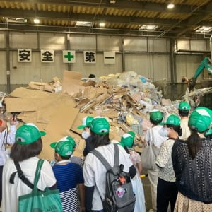 【京都府京都市】日本ウエストが「夏休み小中学生 さんぱい施設見学エコツアー」で見学者を受け入れ