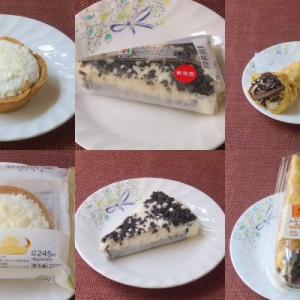 セブンはザクっと片手でいただく白黒模様のムースケーキ！：今週のコンビニスイーツランキング