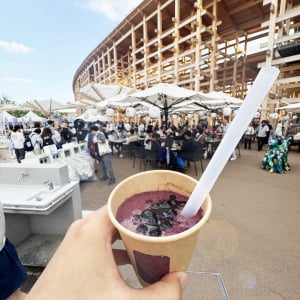 【大阪万博】大阪ヘルスケアパビリオン「ほっかほっか亭」のアサイースムージーが神ウマイ