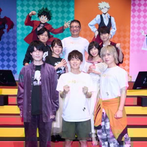 涙を滲ませキャストが生アフレコ『僕のヒーローアカデミア』HERO×VILLAIN FES.＜ヒロヴィラフェス＞開催！大塚明夫＆神谷浩史シンクロ度テストコーナーも