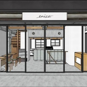 【山梨県富士河口湖町】「enico. cafe＆bar Kawaguchiko」が河口湖駅前通りに移転オープン！桃フェアを開催中