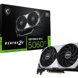 MSI「GeForce RTX 5060 Ti 8G VENTUS 2X OC CLASSIC」が8月22日に発売、デュアルファンクーラー搭載モデル