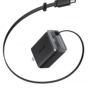Anker初の巻き取り式USB-Cケーブル内蔵のUSB急速充電器「Anker Nano Charger (35W, Built-In 巻き取り式USB-Cケーブル)」を発売