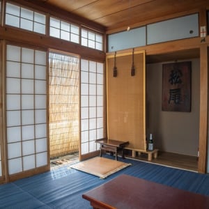 【徳島県徳島市】徳島県産素材で彩るワンルーム貸切民泊「BLUE CAT INN」誕生！伝統文化を感じる展示も