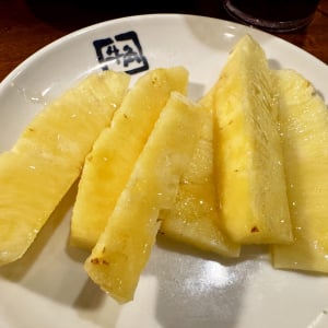 牛角は焼きパイナップルを食べに行くところだよね？ 違う？