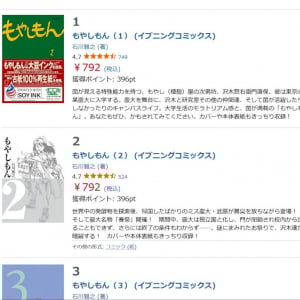 「もやしもん」「へうげもの」「ピアノの森」など　2000年代名作が全巻50％ポイント還元！　Kindle本マンガフェス第3弾
