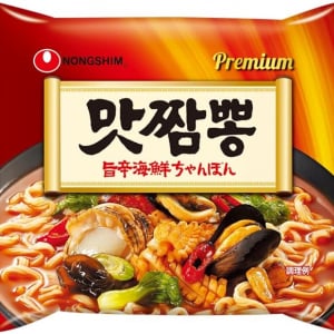【25％オフ】農心プレミアム旨辛海鮮ちゃんぽん20袋セットが4,104円！満腹夜食に最適