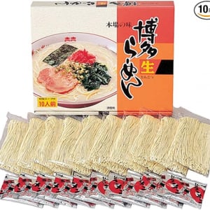 1食198円で屋台気分！博多生らーめん10食入りがタイムセール特価に