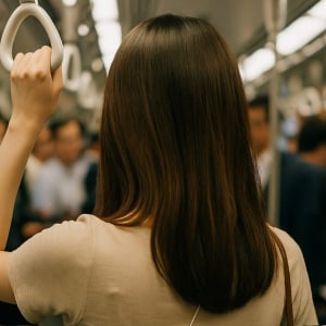 電車で背後に手!?実はイヤホンコードだったことに気づくまでの恐怖