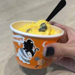 黒ねこ×さつまいも！ サーティワンのハロウィン新作フレーバーを食べてみた