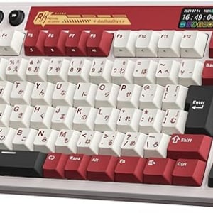 ファミコン調カラーが懐かしい、Amazonで見つけたレトロなキーボードが20%オフに