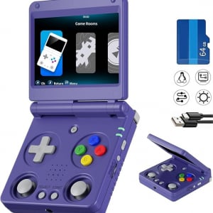 まるでゲームボーイ!折りたたみデザインが胸熱な携帯ゲーム機「RG34XXSP」、Amazonで見つけました