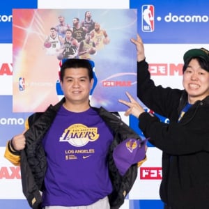 「NBA docomo」始動！ジェラードンが直前イベントで「角刈り型抜き」決めた瞬間が熱すぎる