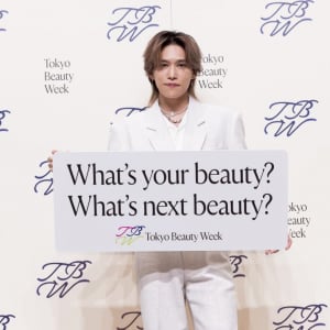 大規模美容イベント「Tokyo Beauty Week」スペシャルパートナーの千賀健永さん「美容は“我慢”するのではなく、楽しむもの」