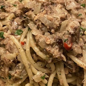 近頃太麺Pastaが流行っているのかな？【こぐれひでこの｢ごはん日記｣】