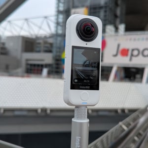 軽量・コンパクトになった360°アクションカメラ「Insta 360 X4 Air」レビュー　ジャパンモビリティショー2025を撮影してみた