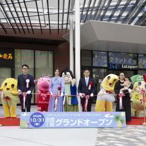 総席数2,500席！日本一のフードコートが誕生「ららぽーとTOKYO-BAY」北館建替え1期エリア開業に新川優愛、ふなっしーらが登場