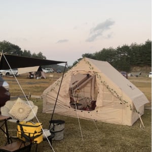 どんがはたで過ごした“仕事の隙間”キャンプ