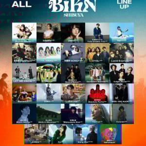 アジアの⾳楽シーンを牽引するBiKN shibuya、全出演者とタイムテーブルを発表