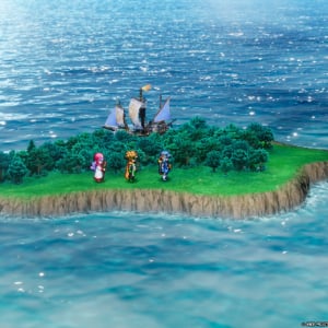 【DQ】ドラクエ2に未知の不思議な島が存在→ 簡単レベルアップ可能→ あなほり可能 / HD-2D版 ドラゴンクエストI＆II