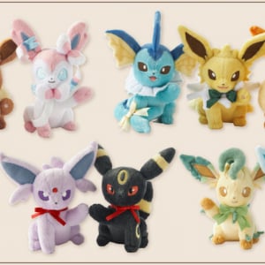 イーブイたちが勢ぞろいの「Eevee Collection」がポケモンセンターに登場！ぬいぐるみやウォールポケットなどラインナップ