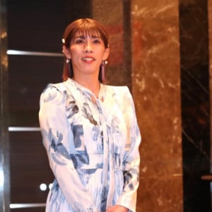 合格祝賀会に吉田沙織が登場、激励メッセージを贈る