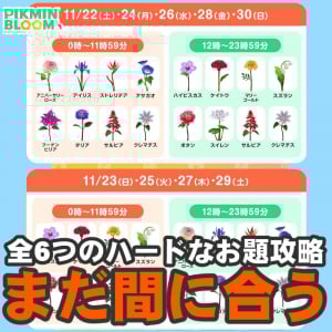 『ピクミン ブルーム』閉幕目前!! 一石三鳥で花びらを集めるための4周年記念イベント開花サイクルガイド【プレイログ#1060】