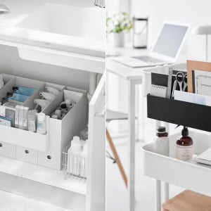 山崎実業の新作は、無印やIKEAの収納と組み合わせられる！ 「こうだったらいいのに」が叶うんだ