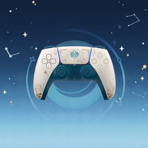 「DualSense ワイヤレスコントローラー “原神” リミテッドエディション」が1月21日発売！白、金、緑を基調とした幻想的な配色