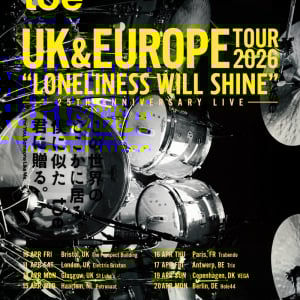 toe、EUツアー8都市8公演開催が決定