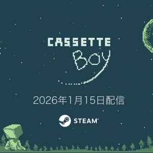 たった一人で開発した日本産パズルアクションRPG『カセットボーイ』！ 2026年1月15日（木）発売決定