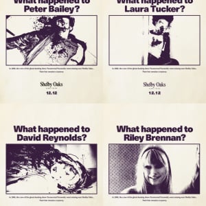 ほとんど死んでる……　失踪したYouTuberをめぐる『シェルビー・オークス』異色のキャラクターポスター［ホラー通信］