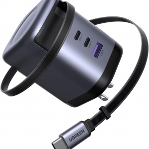 【Amazon初売り】5586円でデスクすっきり。UGREENの「巻き取り式100W充電器」が30%オフになってる！