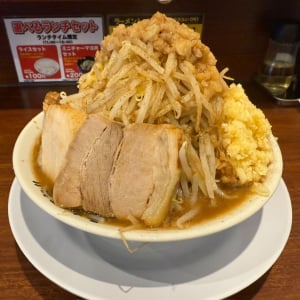 【大阪グルメ】大阪の二郎系ラーメン「ラーメン男塾!!」　店名が気になったのでちょっと食べてみた