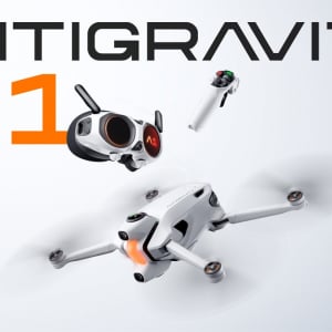 8K 360°カメラ搭載ドローン「Antigravity A1」が国内発売を発表