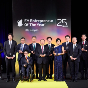 世界一への挑戦権を掴んだのは「食の戦前回帰」を掲げるくら寿司・田中邦彦氏！ 「EYアントレプレナー・オブ・ザ・イヤー 2025 ジャパン」開催