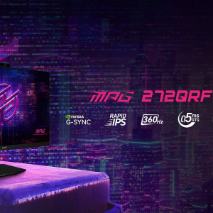 「MPG 272QRF X36 G-SYNC Pulsar Gaming Monitor」が発表！MSIとNVIDIAがタッグを組んで設計されたゲーミングモニター