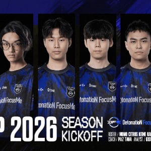 「DetonatioN FocusMe」が「League of Legends Championship Pacific Split 1」に出場！初戦は1月17日から