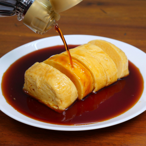 だし巻き玉子に醤油をたっぷりかけて食べると美味しい件