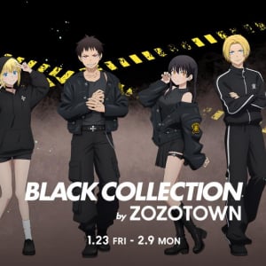 TVアニメ「炎炎ノ消防隊 参ノ章」がZOZOTOWNとコラボ！限定アイテム全9種が1月23日発売へ