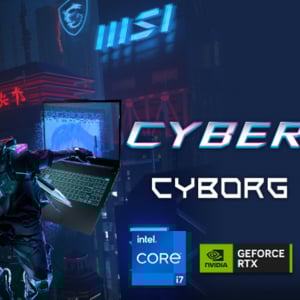 MSI、スケルトンデザインの15.6インチゲーミングノートPC「Cyborg-15-A13UC-6022JP」発売！約2kgでゲーム性能と携帯性を両立