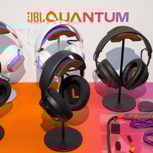 JBLが50mm径ドライバーと独自の空間サウンド機能搭載のゲーミングヘッドセット3機種を2月26日発売へ