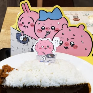 インターネット上で「本気でカラい」と話題の松屋・ちいかわカレーを食べた話