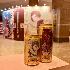 「NANA」作者の矢沢あい×ヱビスの美人画展が開催！ 巨大ビジュアルと限定ビールも登場