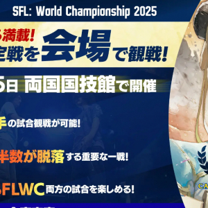 「CAPCOM CUP 12」「ストリートファイターリーグ: ワールドチャンピオンシップ 2025」会場出展情報が公開！開催スケジュールも