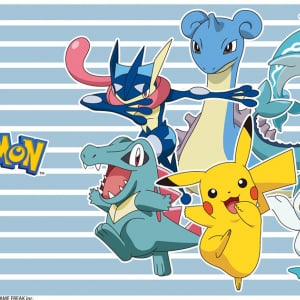 「夏の海」をテーマにしたGUとポケモンのコラボアイテムが5月22日から発売！Tシャツ、ハーフパンツなどラインナップ